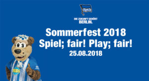 Sommerfest 2018 Spiel; fair! Play; fair!